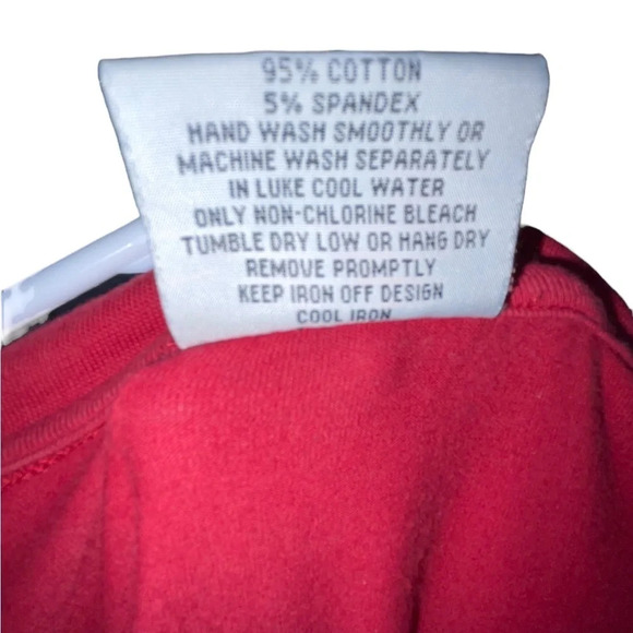 Vintage FSU Shirt Mens XXL Red Florida State Seminoles Old Logo Long Sleeve NCAA - Picture 6 of 7